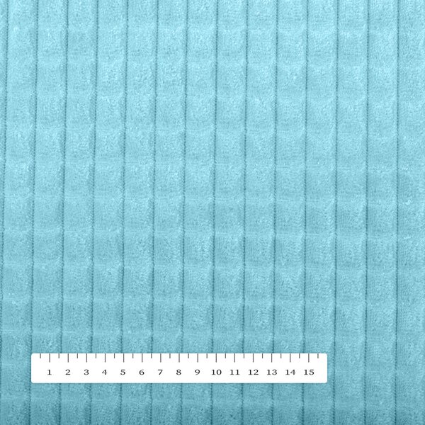 Biante Dekorační povlak na polštář Minky kostky MKK-006 Světle modrý 30 x 50 cm