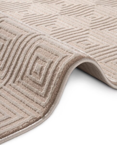ELLE Decoration, Běhoun Perles 106183 Cream Beige z kolekce Elle, 80x240, béžová, ložnice