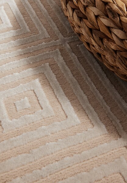 ELLE Decoration, Běhoun Perles 106183 Cream Beige z kolekce Elle, 80x240, béžová, ložnice