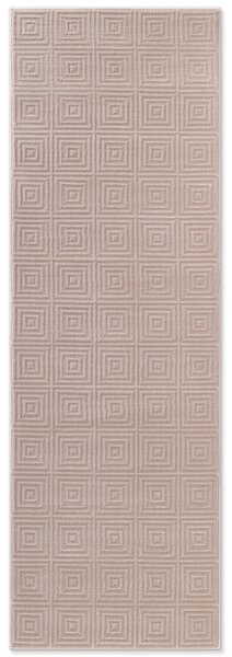 ELLE Decoration, Běhoun Perles 106183 Cream Beige z kolekce Elle, 80x240, béžová, ložnice
