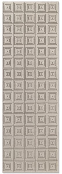 ELLE Decoration, Běhoun Perles 106184 White Cream z kolekce Elle, 80x240, béžová, ložnice