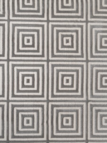 ELLE Decoration, Běhoun Perles 106185 White Grey z kolekce Elle, 80x240, šedá, ložnice