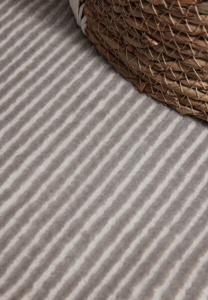 ELLE Decoration, Běhoun Perles 106186 Cream Grey z kolekce Elle, 80x240, šedá, ložnice