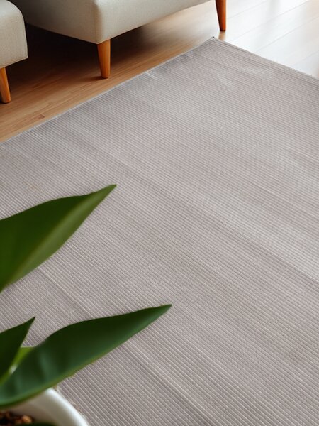 ELLE Decoration, Běhoun Perles 106186 Cream Grey z kolekce Elle, 80x240, šedá, ložnice