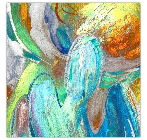 Obraz - Barevná abstrakce (30x30 cm)