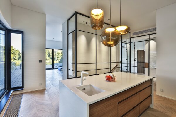 Brokis Designové LED závěsné svítidlo Knot Cilindro PC1019 Barva skla: Šedá kouřová - transparentní sklo, Povrchová úprava baldachýnu: Mosaz, Povrch reflektoru: Mosaz