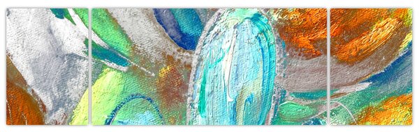 Obraz - Barevná abstrakce (170x50 cm)