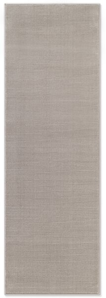 ELLE Decoration, Běhoun Perles 106186 Cream Grey z kolekce Elle, 80x240, šedá, ložnice