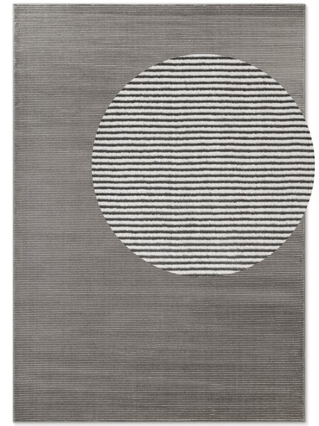 ELLE Decoration, Kusový koberec Perles 106187 Cream Anthracite z kolekce Elle, 120x170, šedá, ložnice