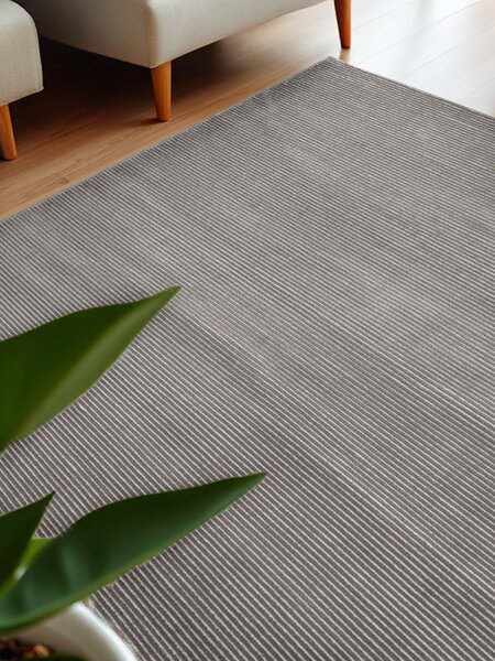 ELLE Decoration, Běhoun Perles 106187 Cream Anthracite z kolekce Elle, 80x240, šedá, ložnice