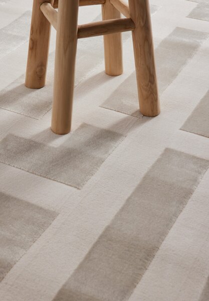 ELLE Decoration, Kusový koberec Perles 106188 Cream z kolekce Elle, 120x170, béžová, ložnice