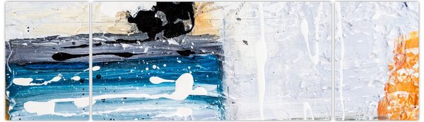 Obraz - Abstraktní tahy (170x50 cm)