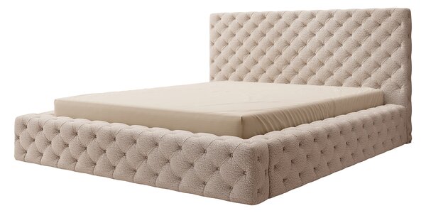 Eltap Čalouněná postel Princce Materiál a barva potahu: Royal 20 - béžová, Rozměr: 140x200