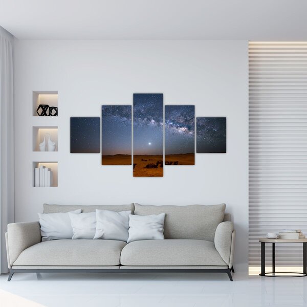 Obraz - Noc v poušti (125x70 cm)