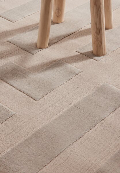 ELLE Decoration, Běhoun Perles 106189 Beige Cream z kolekce Elle, 80x240, béžová, ložnice
