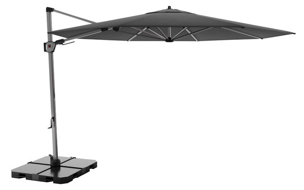 Knirps HYPERION 340 cm tmavě šedá