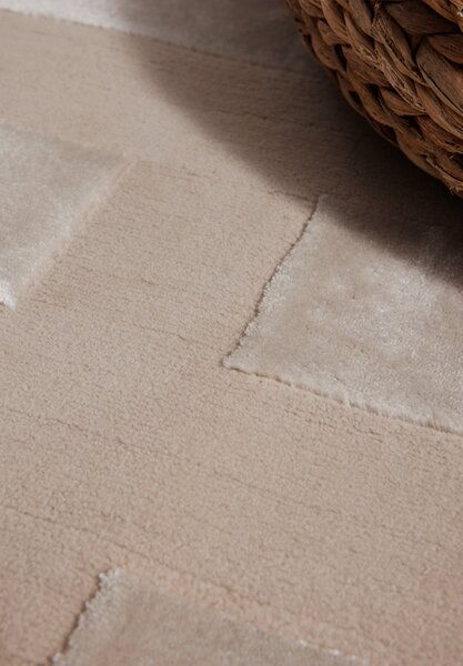 ELLE Decoration, Běhoun Perles 106189 Beige Cream z kolekce Elle, 80x240, béžová, ložnice