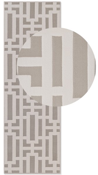 ELLE Decoration, Běhoun Perles 106188 Cream z kolekce Elle, 80x240, béžová, ložnice