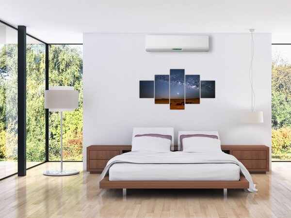 Obraz - Noc v poušti (125x70 cm)