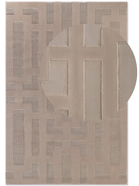 ELLE Decoration, Kusový koberec Perles 106189 Beige Cream z kolekce Elle, 120x170, béžová, ložnice