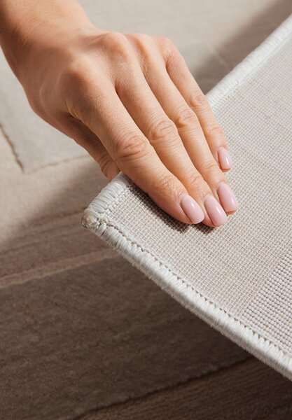 ELLE Decoration, Běhoun Perles 106189 Beige Cream z kolekce Elle, 80x240, béžová, ložnice