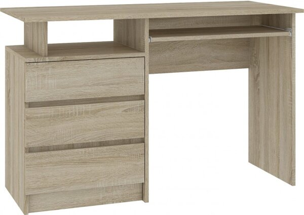 Počítačový stůl CLP 135cm dub sonoma