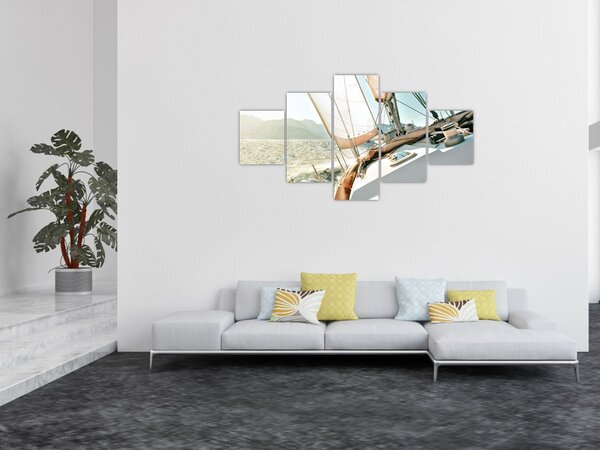 Obraz - Loď (125x70 cm)