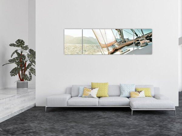 Obraz - Loď (170x50 cm)