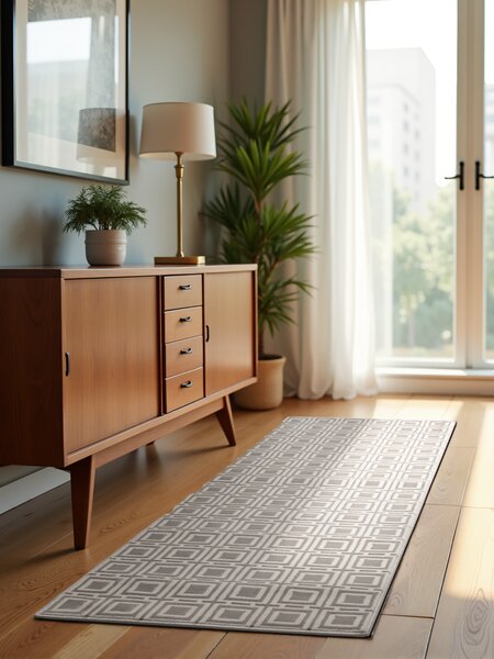 ELLE Decoration, Běhoun Perles 106191 Cream z kolekce Elle, 80x240, béžová, ložnice
