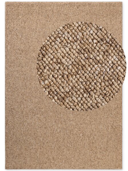 ELLE Decoration, Kusový koberec Wolly Ultra 106227 Caramel z kolekce Elle, 80x150, hnědá, ložnice