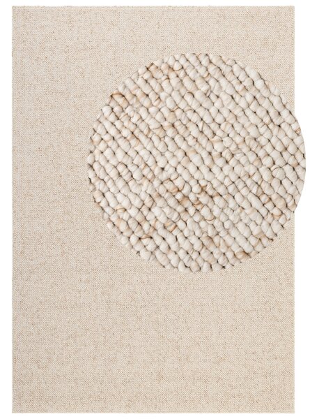 ELLE Decoration, Kusový koberec Wolly Ultra 106228 Cream z kolekce Elle, 80x150, bílá, ložnice