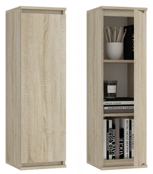 Vitrína CLP W 30 cm dub sonoma