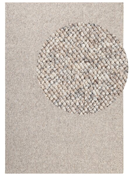 ELLE Decoration, Kusový koberec Wolly Ultra 106230 Dark Cream z kolekce Elle, 120x170, béžová, ložnice