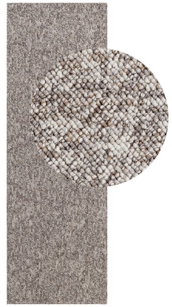 ELLE Decoration, DOPRODEJ: 80x240 cm Běhoun Wolly Ultra 106229 Taupe z kolekce Elle, 80x240, hnědá, ložnice