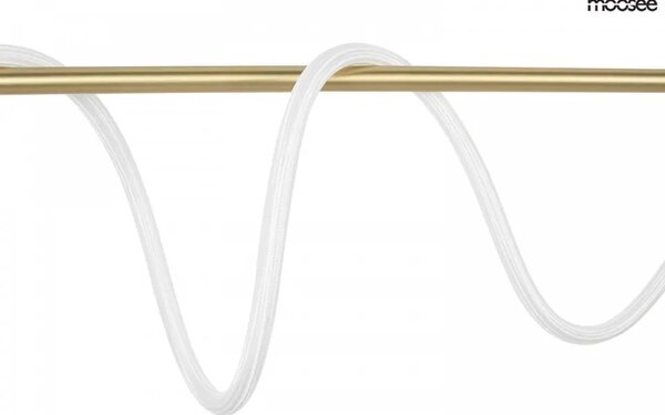 LED závěsné svítidlo SERPIENTE, d.121cm Barva: Černá