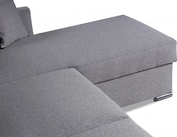 Sedací souprava Morrison mini U, šedá (tatum 283)
