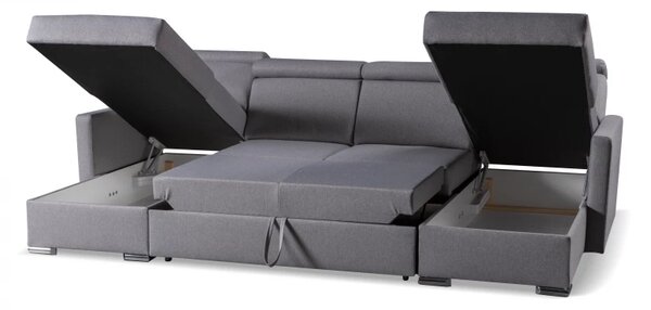 Sedací souprava Morrison mini U, šedá (tatum 283)