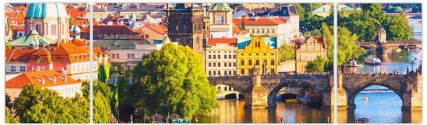 Obraz - Praha (170x50 cm)