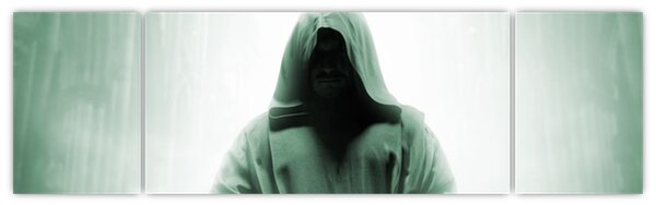 Obraz - Mnich v temnu (170x50 cm)