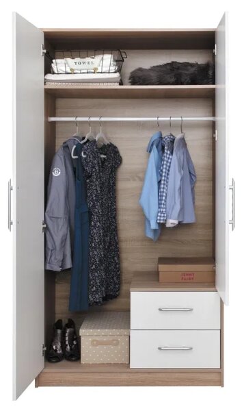 Šatní skříň Smart 100 cm Kašmír, kašmír