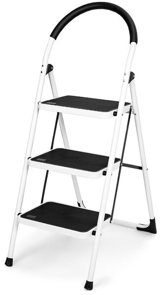 4Home Skládací ocelové schůdky Steps, 3 stupně, 3 stupně