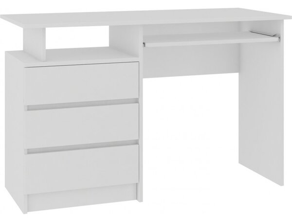 Počítačový stůl CLP 135cm bílá