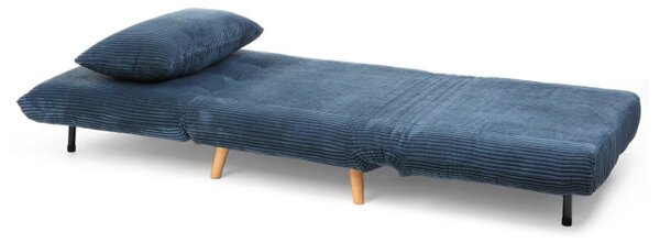 Pohovka SOLACE rozkládací, menšestrová námořnická modrá 871615