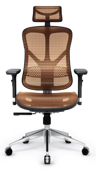 Ergonomická židle Diablo V-Basic: černo-oranžová