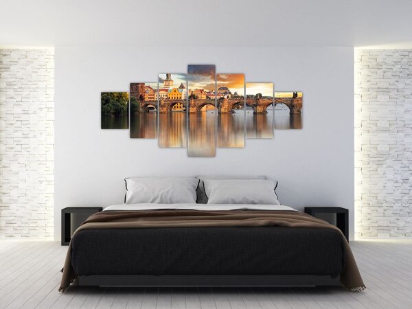 Obraz - Praha (210x100 cm)