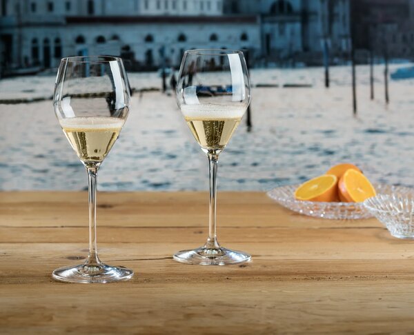 RIEDEL Prosecco sklenice 100 ml 4 ks křišťálové na Prosecco a šumivé víno 5515/85