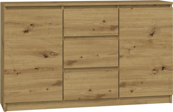 Komoda 2D3S 120 - dub artisan
