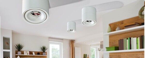 Costa přisazené bodové svítidlo LED 12W 885lm 3000K IP20, bílé