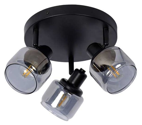 Lucide 77979/13/30 BJORN stropní bodové svítidlo D380mm 3xE14 - černá