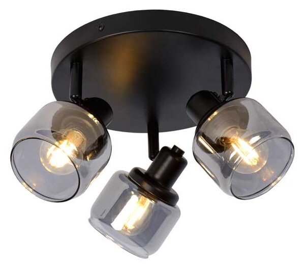 Lucide 77979/13/30 BJORN stropní bodové svítidlo D380mm 3xE14 - černá